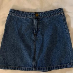 Denim skirt